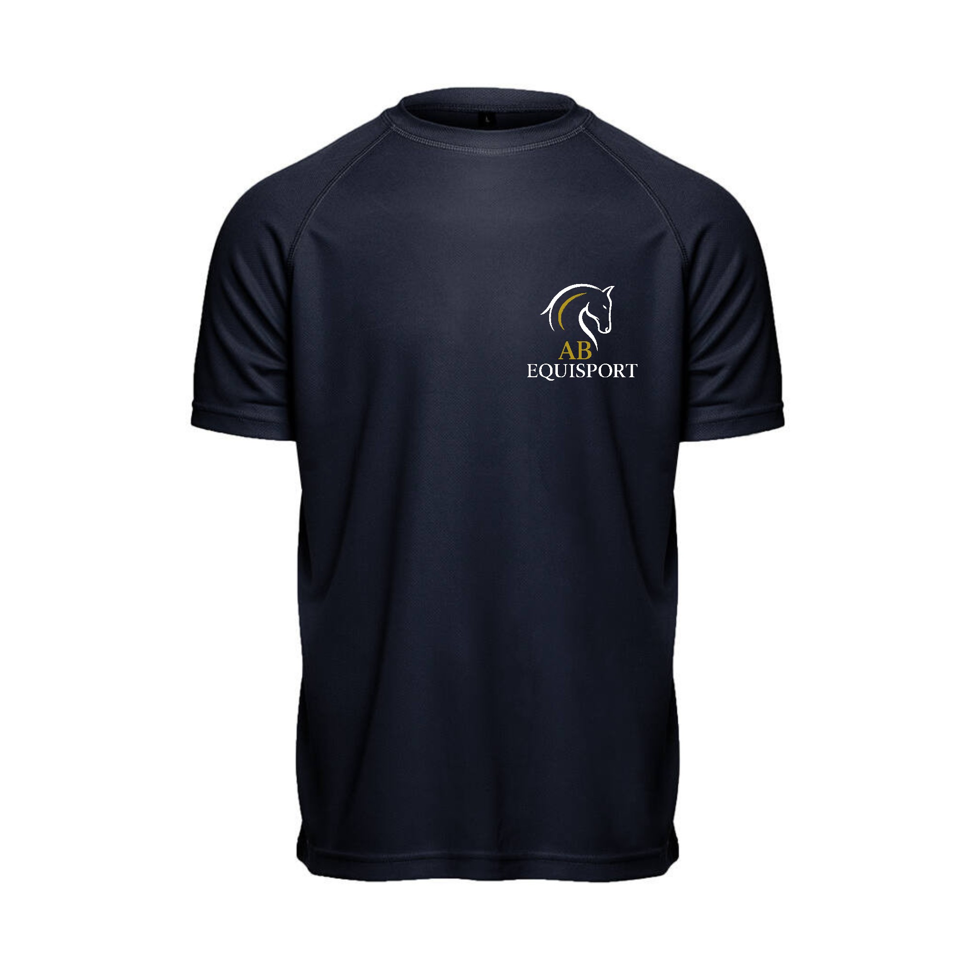 T-Shirt respirant (homme) - AB EquiSport - Navy - IB300