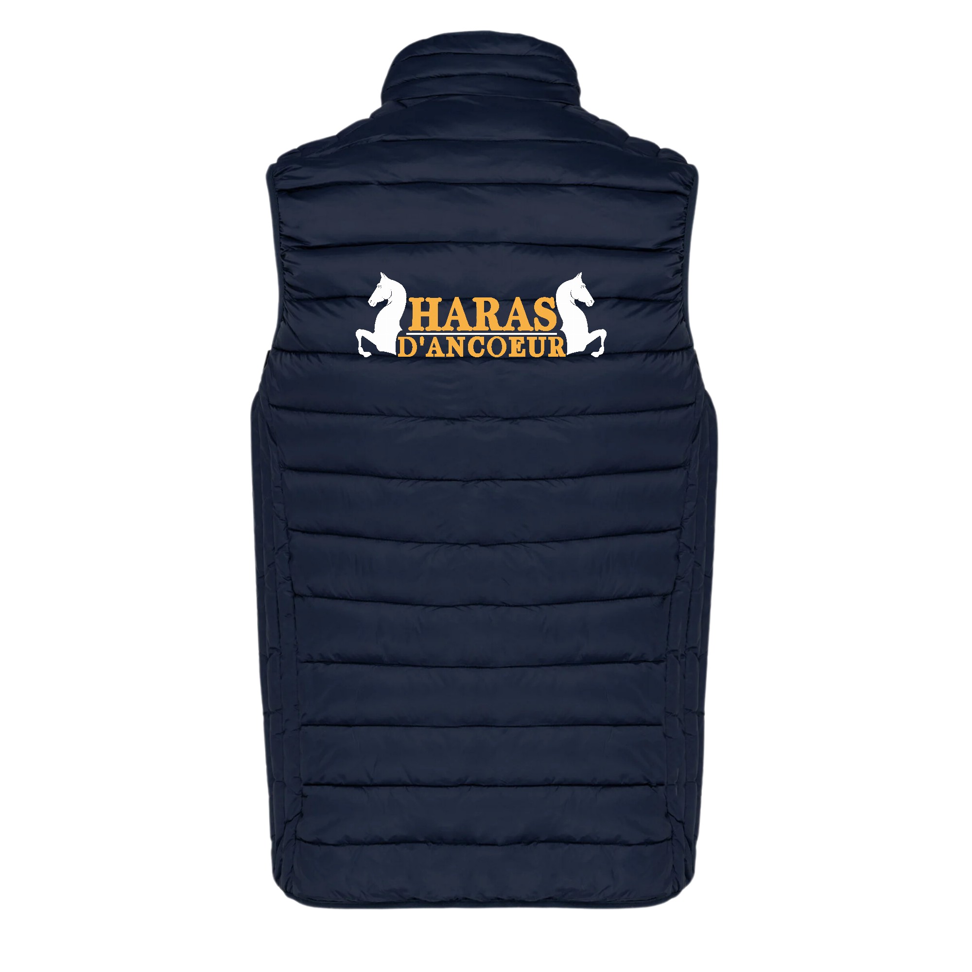 DOUDOUNE SANS MANCHES (femme) - Haras D'ancoeur - Navy - K6114 – Image 3