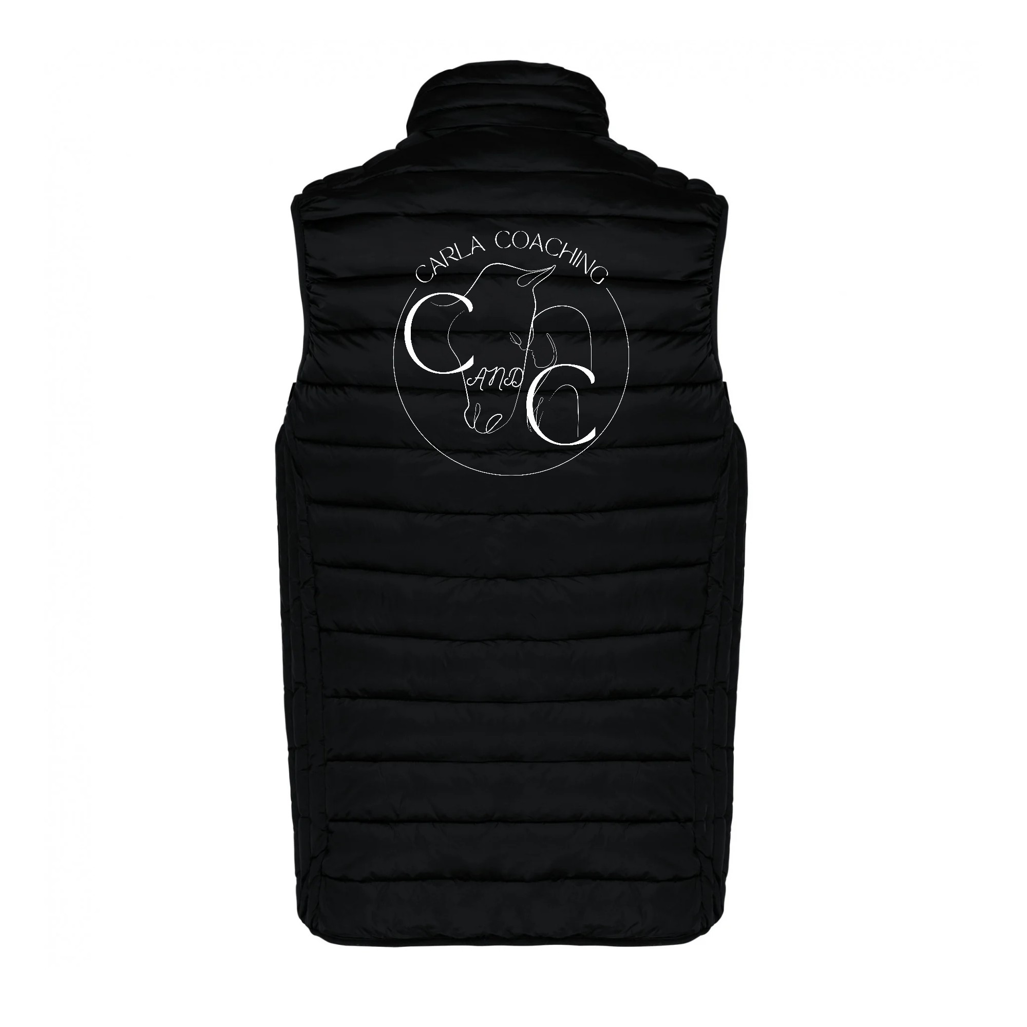 DOUDOUNE SANS MANCHES (femme) - C and C - Noir - K6114 – Image 3