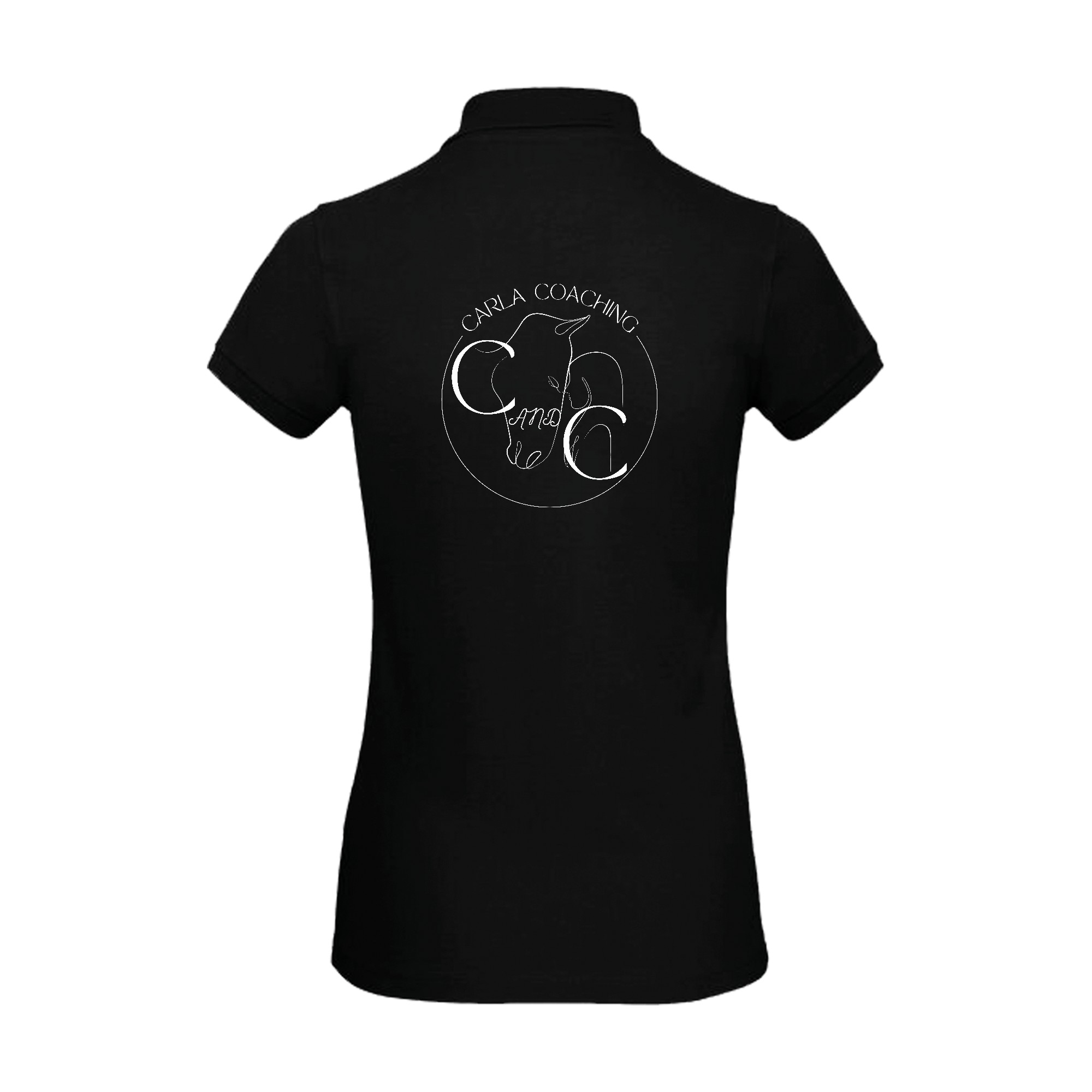 POLO (femme) - C and C - Noir - BCI1F – Image 3