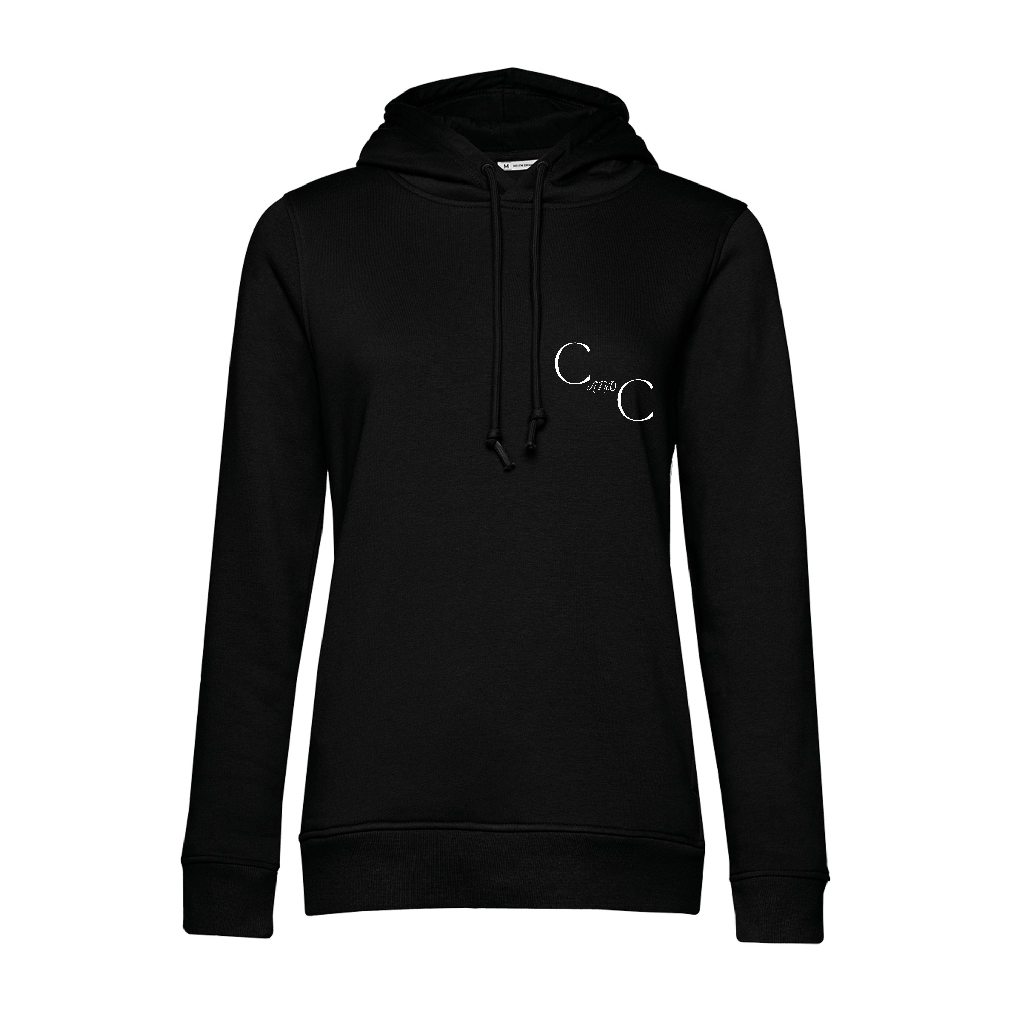 SWEAT A CAPUCHE (femme) – C and C - Noir - BCW34B