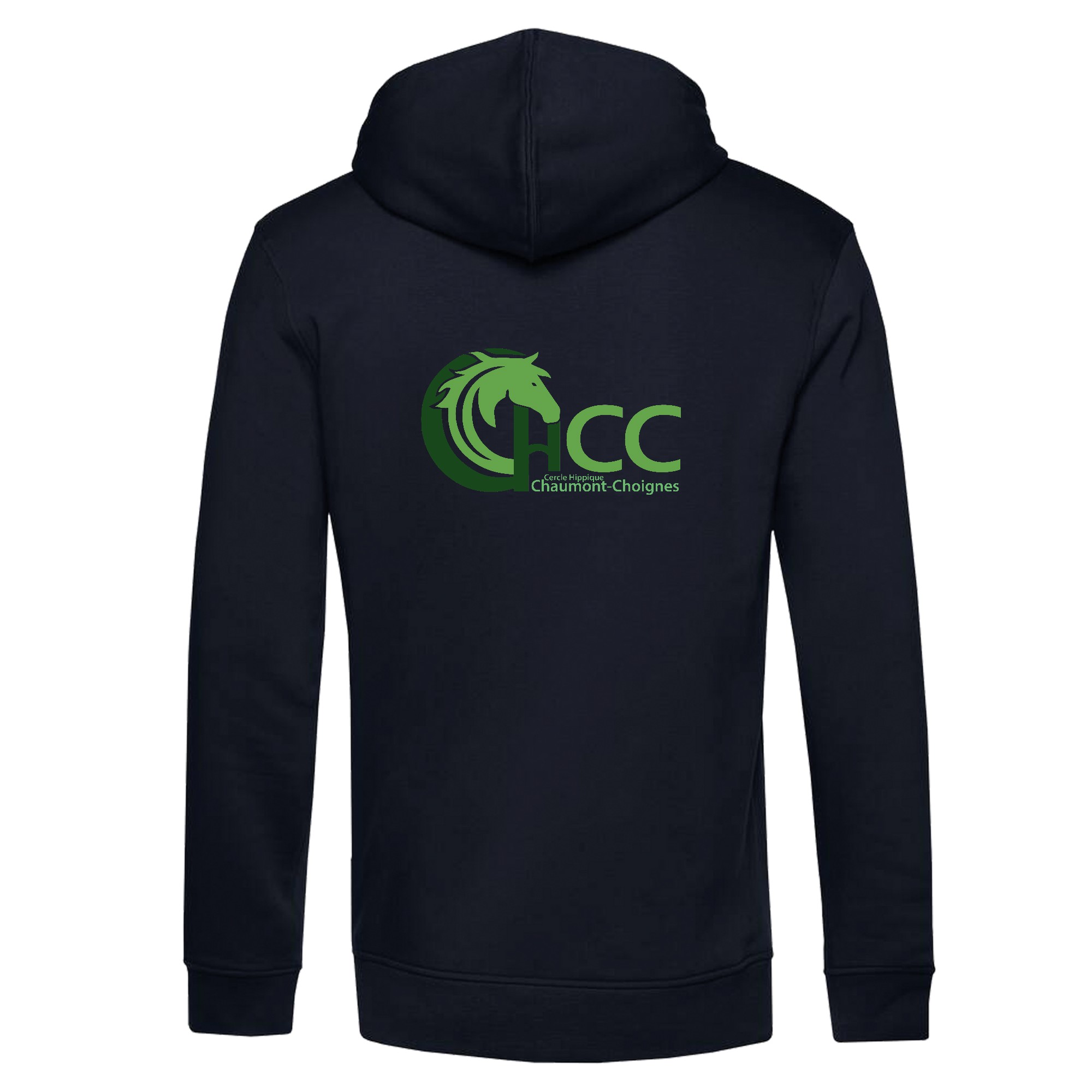 SWEAT A CAPUCHE (homme) - Earl CHCC - Navy - BCU33B – Image 3