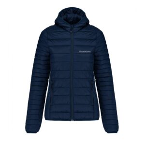 DOUDOUNE AVEC MANCHES ET CAPUCHE (femme) - Écurie du moulin (61) - Navy - K6111