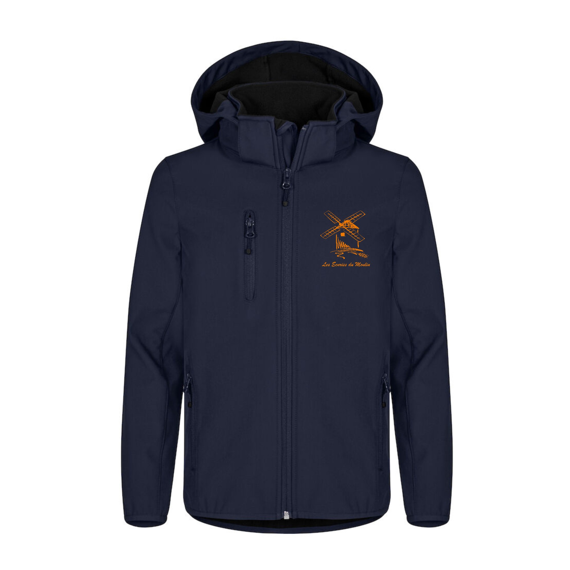 SOFTSHELL "Classic" (enfant) - Les Ecuries du Moulin (57) - Navy - 0200909