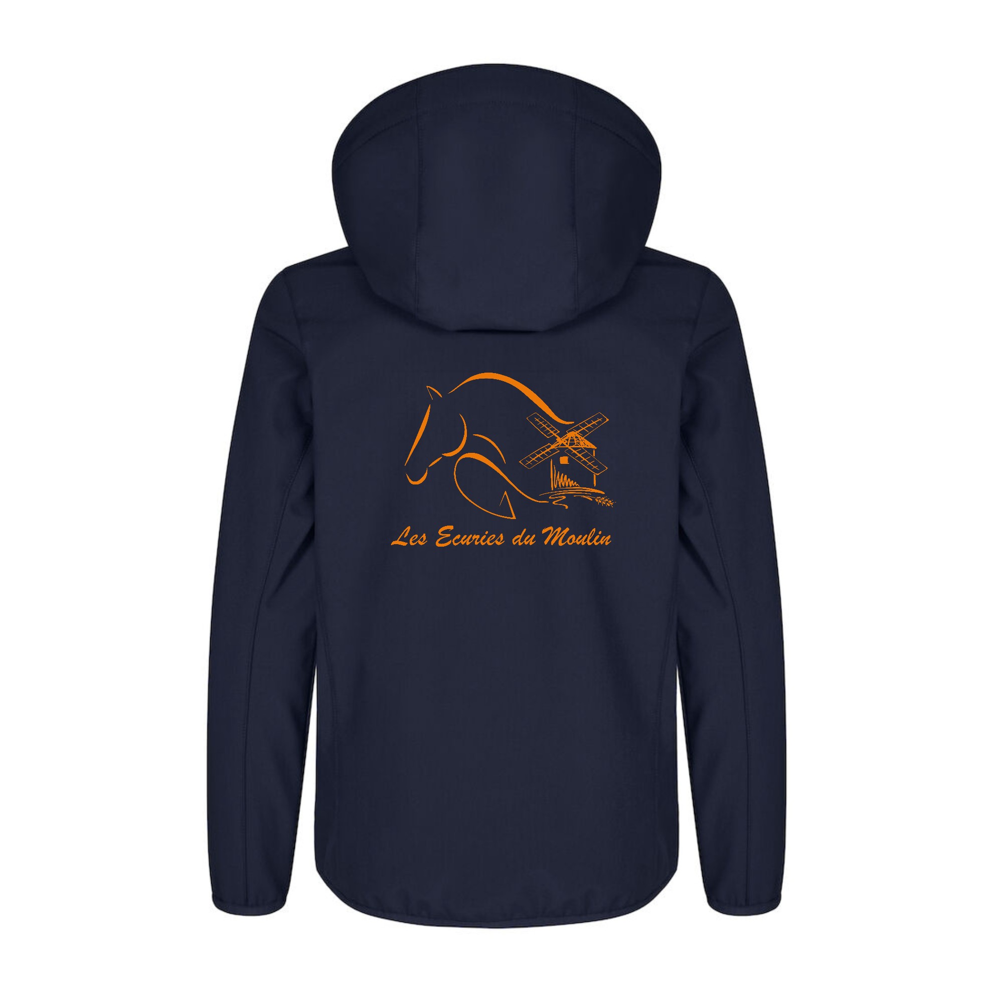 SOFTSHELL "Classic" (enfant) - Les Ecuries du Moulin (57) - Navy - 0200909 – Image 3