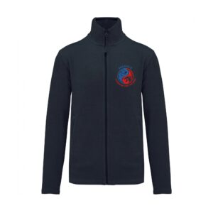 Veste micropolaire zippée (enfant) – Mansle Vovinam Viet Vo Dao - Navy – K920