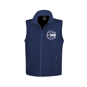 SOFTSHELL SANS MANCHE (homme) – Les Ecuries Happy Cook - Bleu roi - RS232