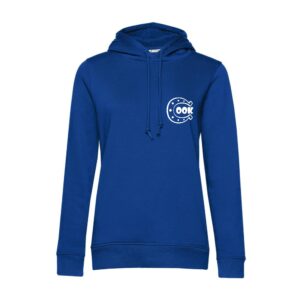 SWEAT A CAPUCHE (femme) – Les Ecuries Happy Cook - Bleu roi - BCW34B