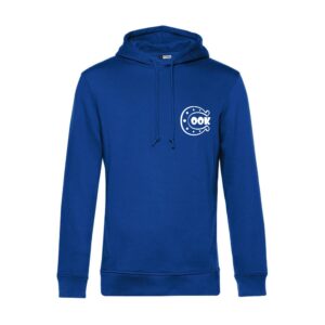 SWEAT A CAPUCHE (homme) - Les Ecuries Happy Cook - Bleu roi - BCU33B