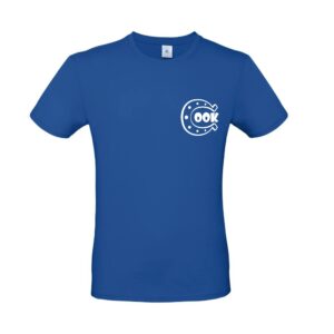 T-SHIRT (homme) - Les Ecuries Happy Cook - Bleu roi - BC03T