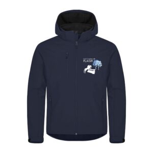 SOFTSHELL "Classic" (homme) - Les cavaliers du plaisir - Navy - 0200912