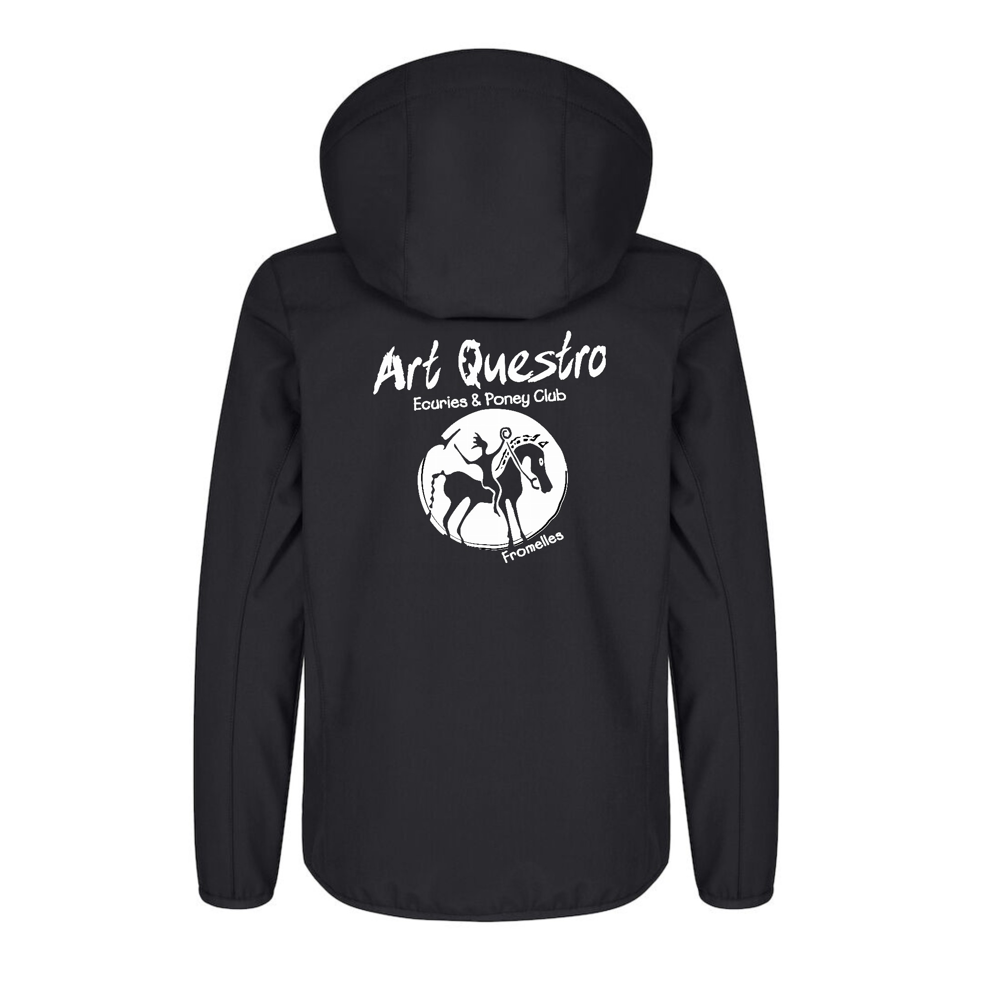 SOFTSHELL "Classic" (enfant) - Les Ecuries Art'Questro - Noir - 0200909 – Image 3