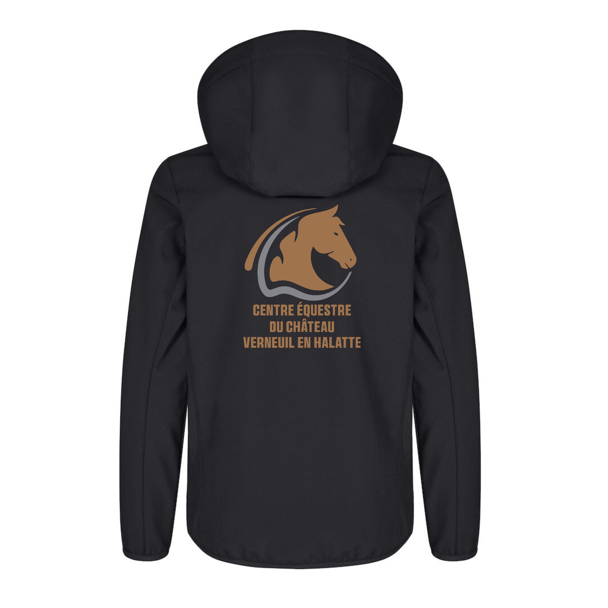 SOFTSHELL "Classic" (enfant) - Centre Equestre du Château - Noir - 0200909 – Image 3