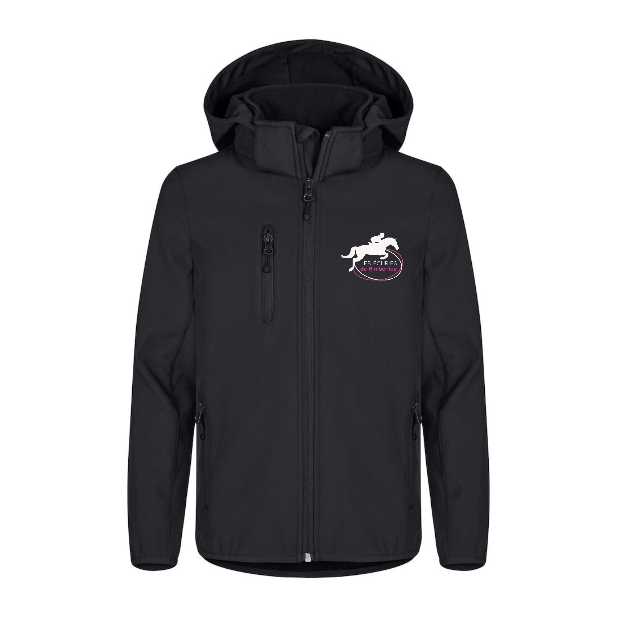 SOFTSHELL "Classic" (enfant) - Les écuries de Rimberlieu - Noir - 0200909