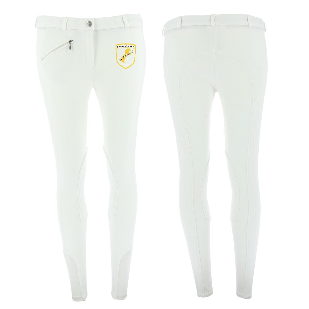 Pantalon d'équitation RIDING WORLD (enfant) - Le Shetland - Blanc - 989070