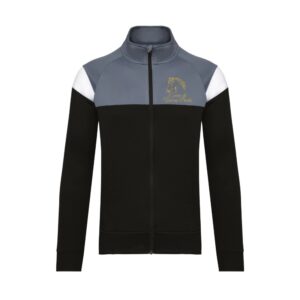 Veste de survêtement zippée (enfant) - Ecurie de Val au Perche - Noir - PA391