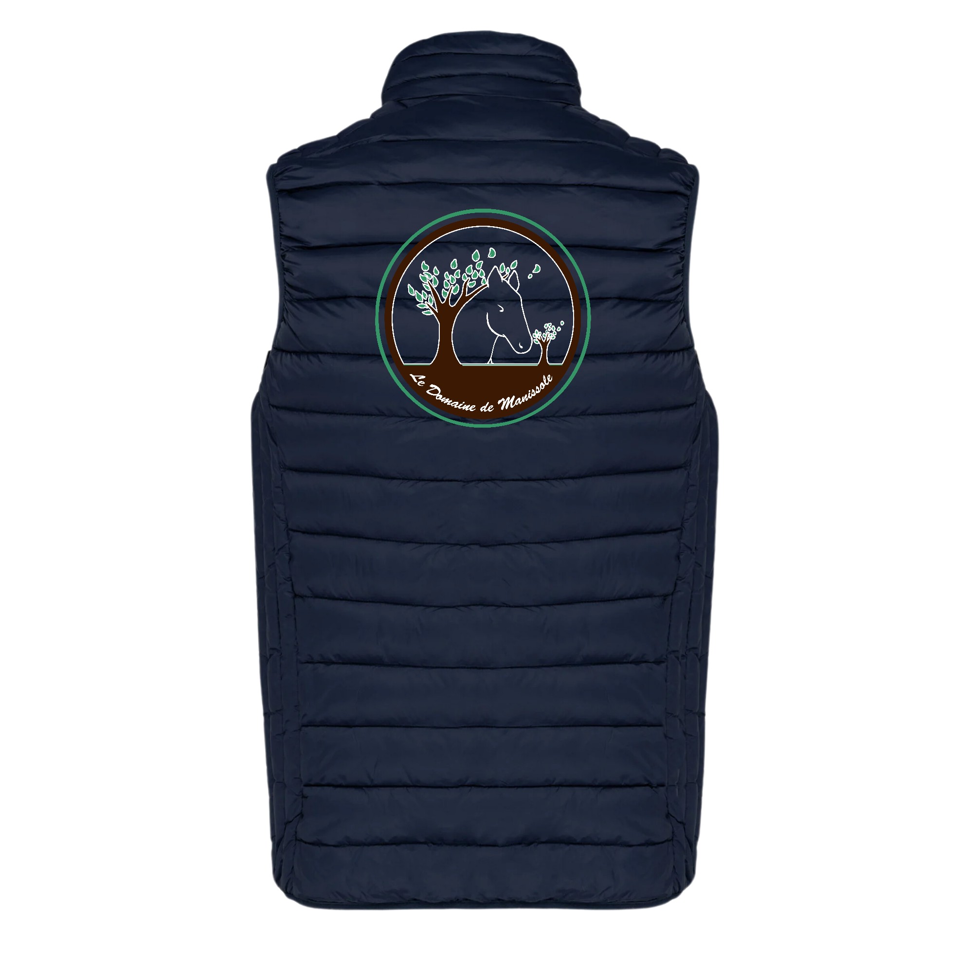 DOUDOUNE SANS MANCHES (femme) - Domaine de Manissole - Navy - K6114 – Image 3