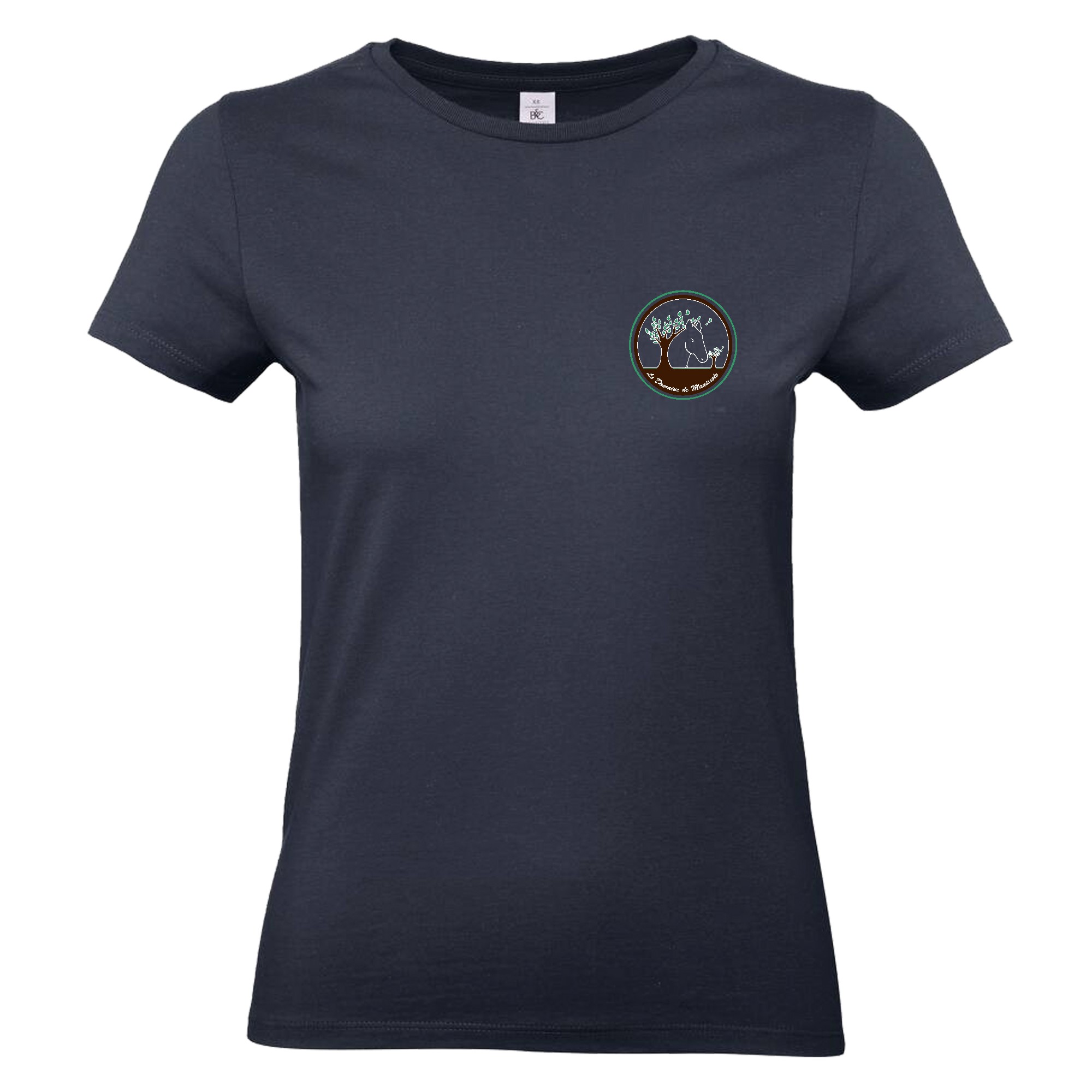 T-SHIRT (femme) - Domaine de Manissole - Navy - BC04T