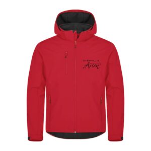 SOFTSHELL "Classic" (homme) - Les écuries d'Arion - Rouge - 0200912