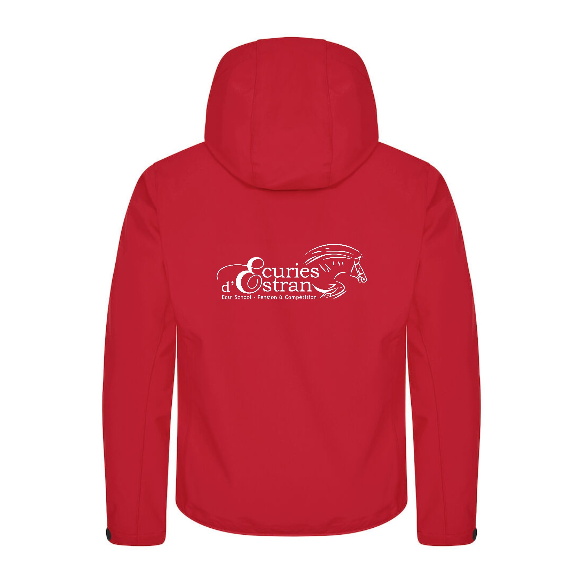 SOFTSHELL "Classic" (homme) - Ecuries D'estran - Rouge - 0200912 – Image 3