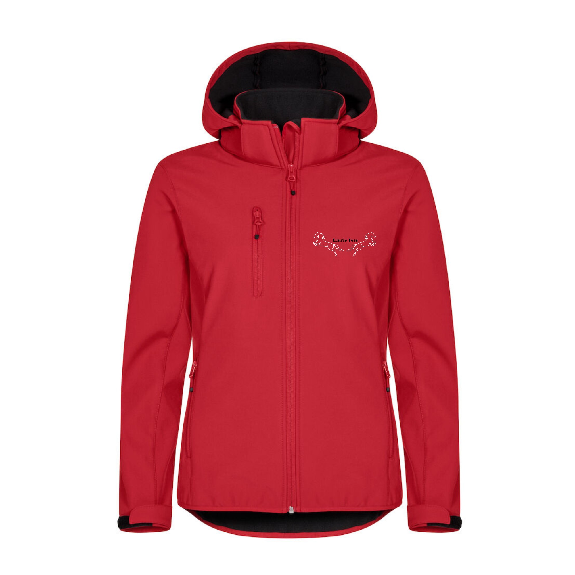 SOFTSHELL "Classic" (femme) - Ecurie Tess - Rouge - 0200917