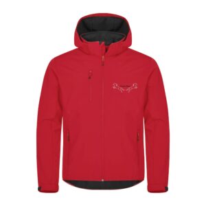 SOFTSHELL "Classic" (homme) - Ecurie Tess - Rouge - 0200912