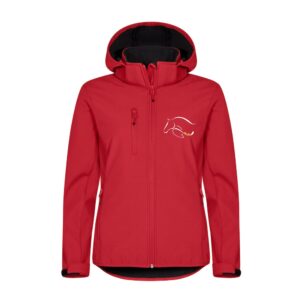 SOFTSHELL "Classic" (femme) - Ecurie de Melville- Rouge - 0200917