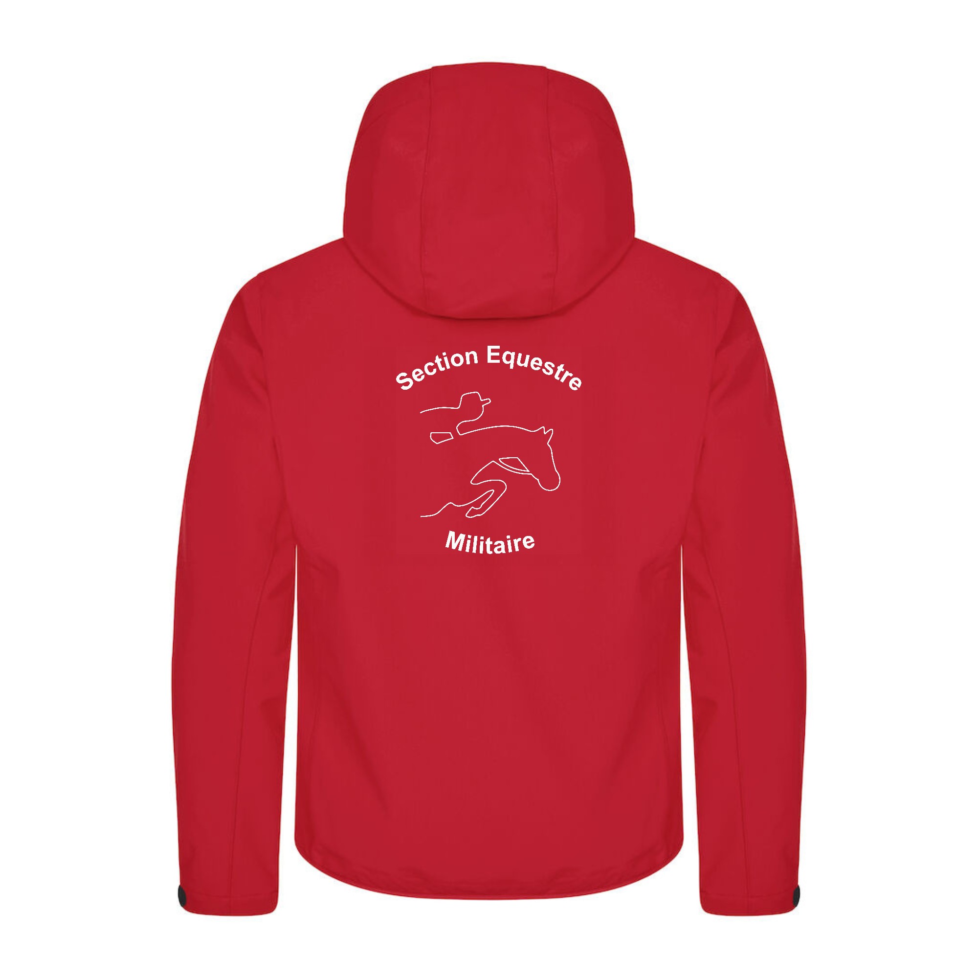 SOFTSHELL "Classic" (homme) - CSAD Angers - Rouge - 0200912 – Image 3