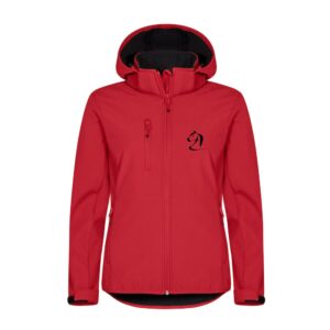SOFTSHELL "Classic" (femme) – Le Nouvel Etrier Panissièrois - Rouge - 0200917