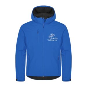 SOFTSHELL "Classic" (homme) - Ecuries de Bievres - Bleu roi - 0200912