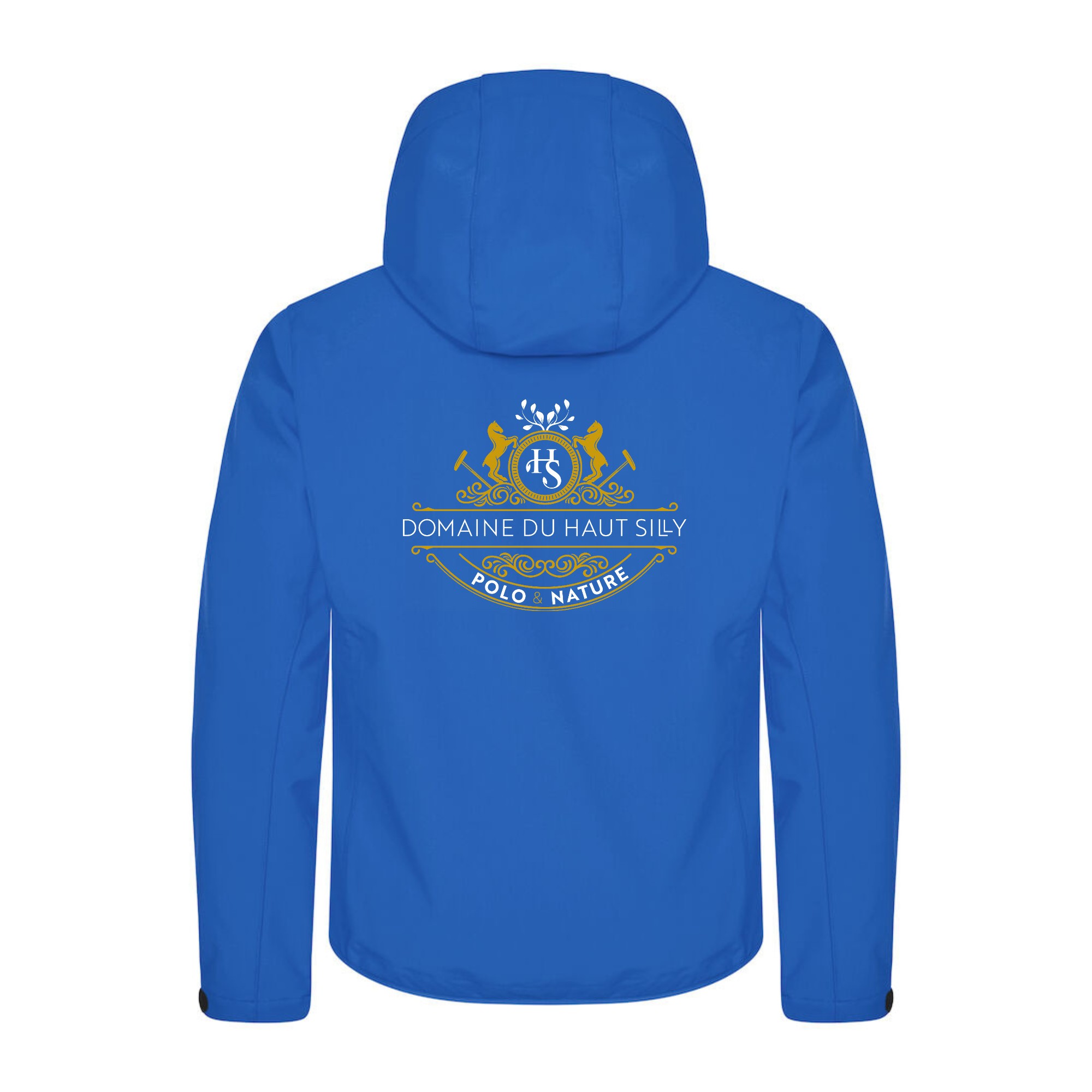 SOFTSHELL "Classic" (homme) - Domaine du Haut Silly - Bleu roi - 0200912 – Image 3