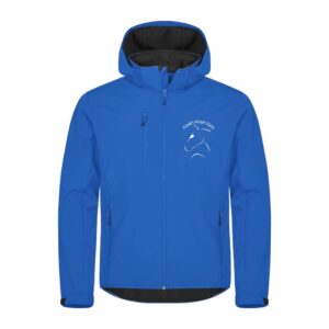 SOFTSHELL "Classic" (homme) - Poney pour Tous - Bleu Roi - 0200912