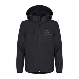 SOFTSHELL "Classic" (enfant) - Les Ecuries de Baylenque - Noir - 0200909