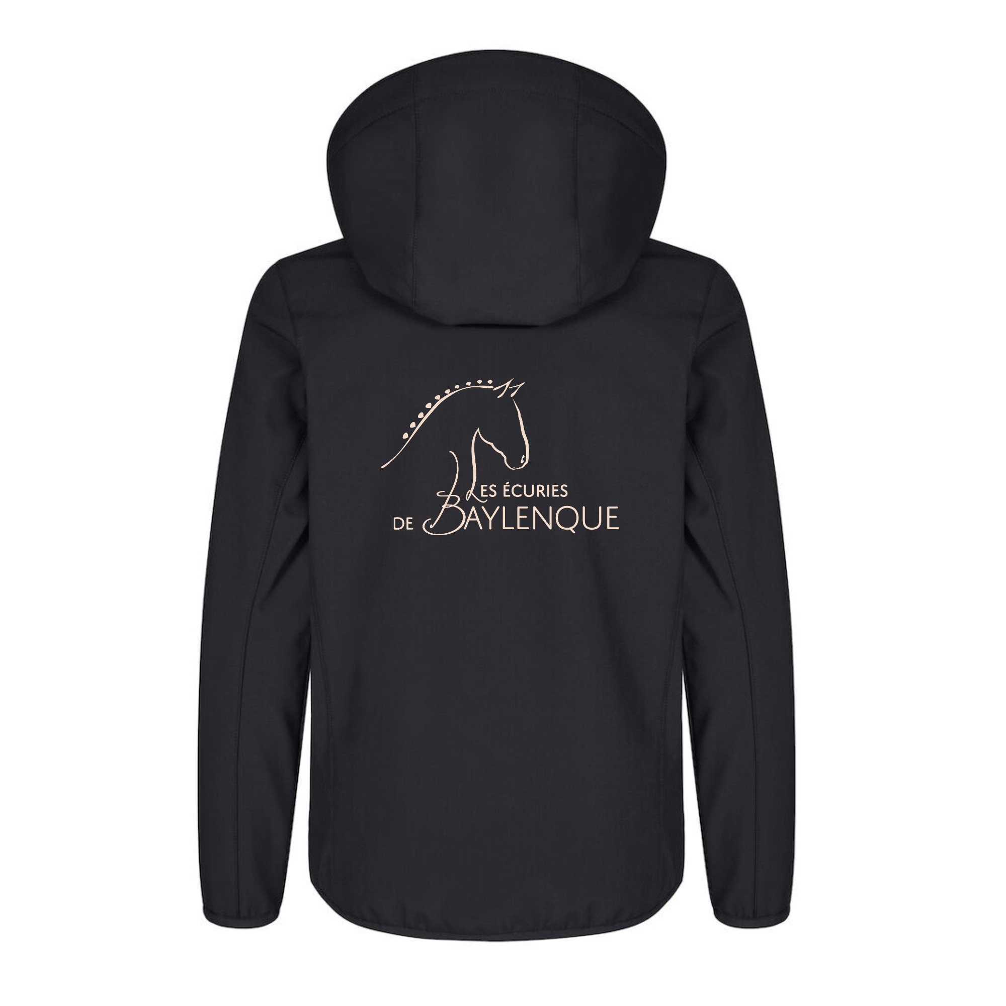 SOFTSHELL "Classic" (enfant) - Les Ecuries de Baylenque - Noir - 0200909 – Image 3