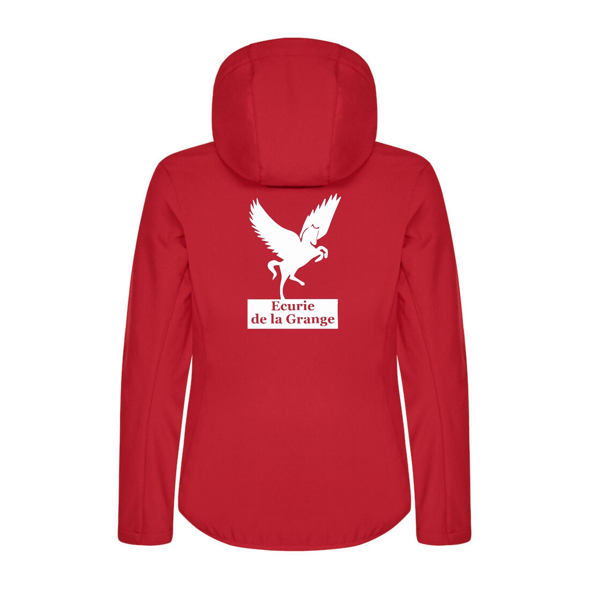 SOFTSHELL "Classic" (femme) - Ecurie de la Grange - Rouge - 0200917 – Image 3