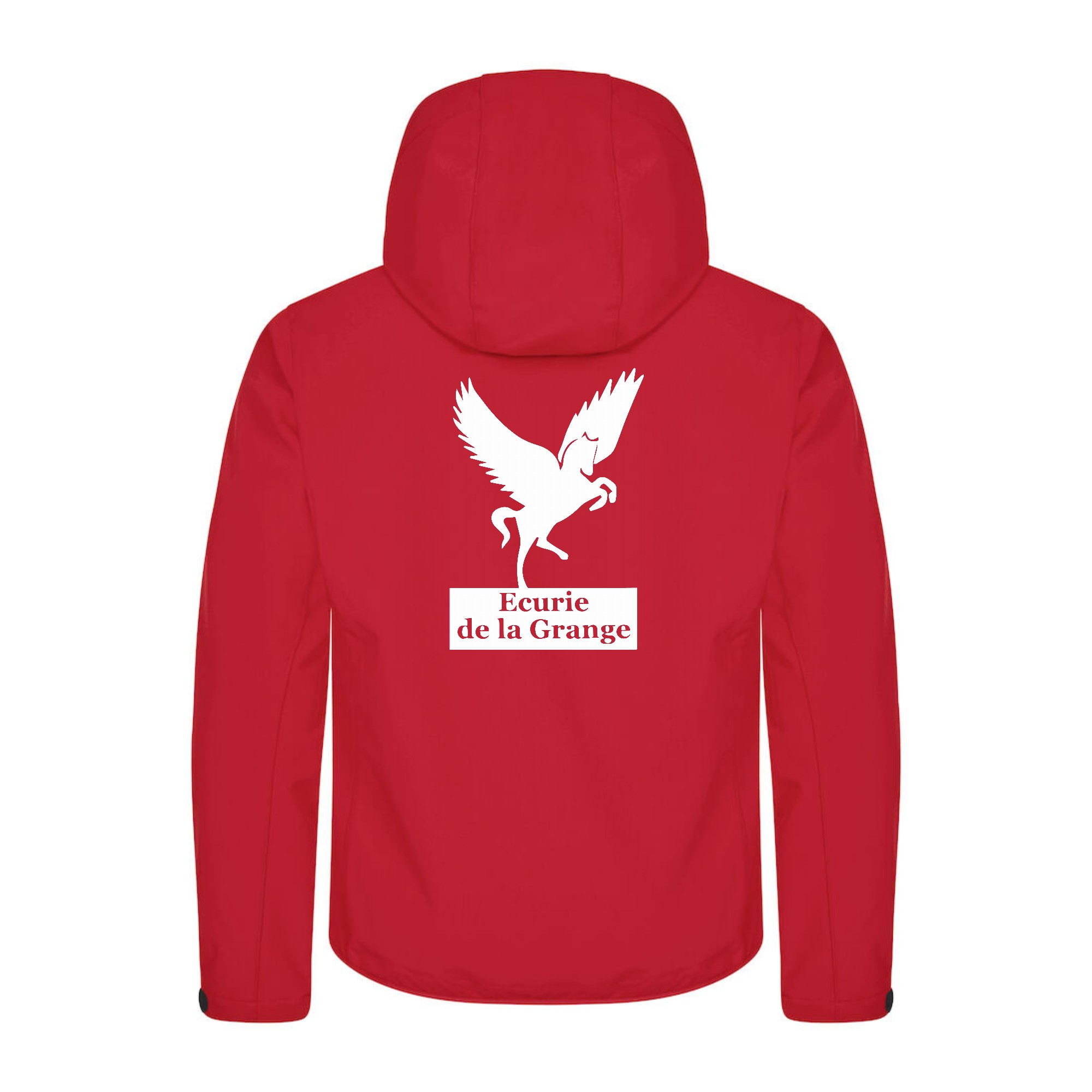 SOFTSHELL "Classic" (homme) - Ecurie de la Grange - Rouge - 0200912 – Image 3