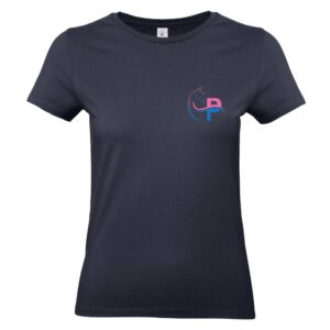 T-SHIRT (femme) - Centre équestre des picotains - Navy - BC04T