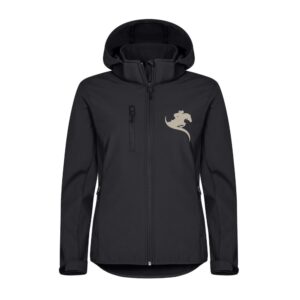 SOFTSHELL "Classic" (femme) - Elevage de Caoimhe's - Noir - 0200917