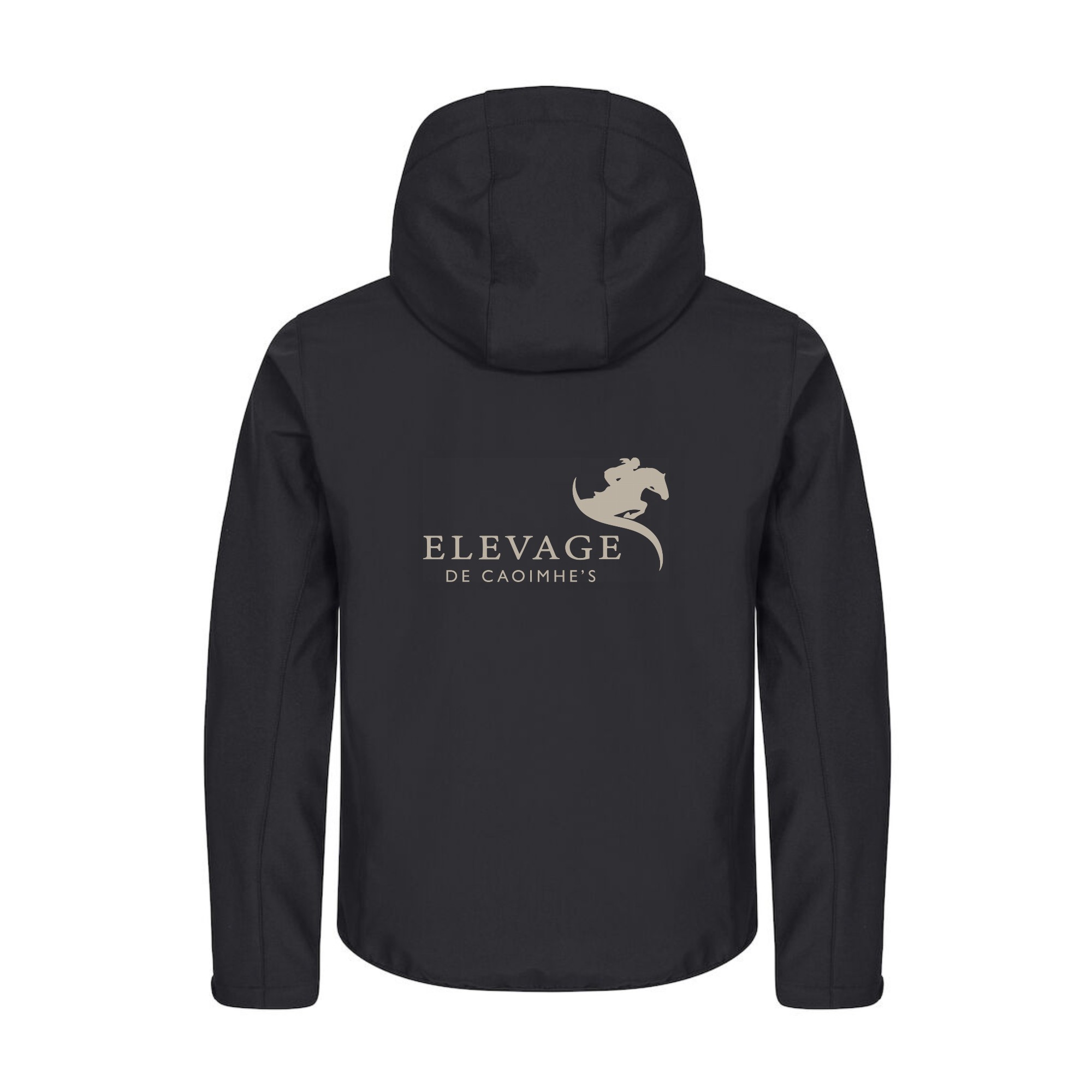 SOFTSHELL "Classic" (homme) - Elevage de Caoimhe's - Noir - 0200912 – Image 3