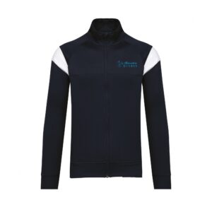 Veste de survêtement zippée (enfant) - SCEA Ecurie La Missandière - Navy - PA391