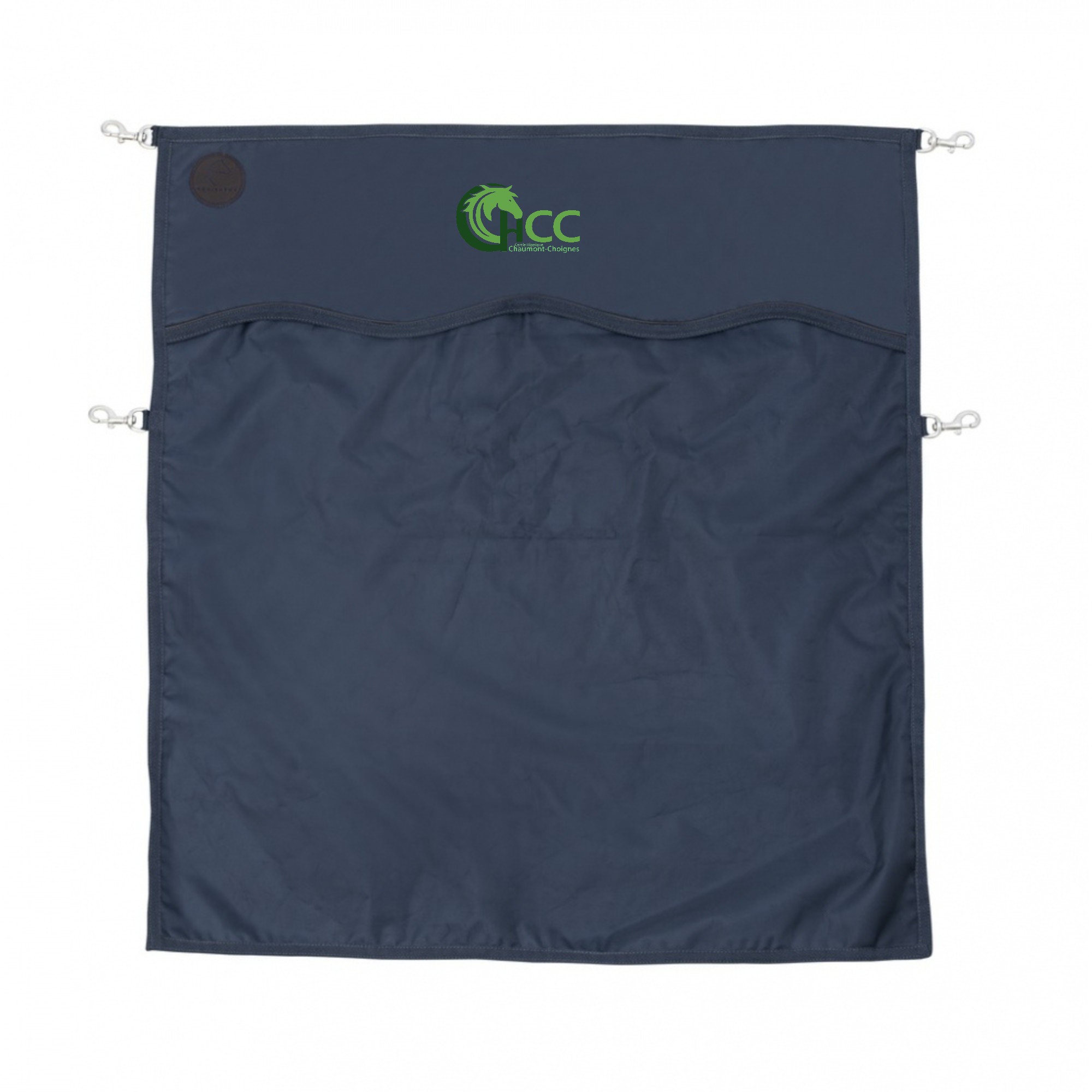 Rideau ou porte de box EQUITHÈME Premium - Earl CHCC - Navy - RP001 – Image 2