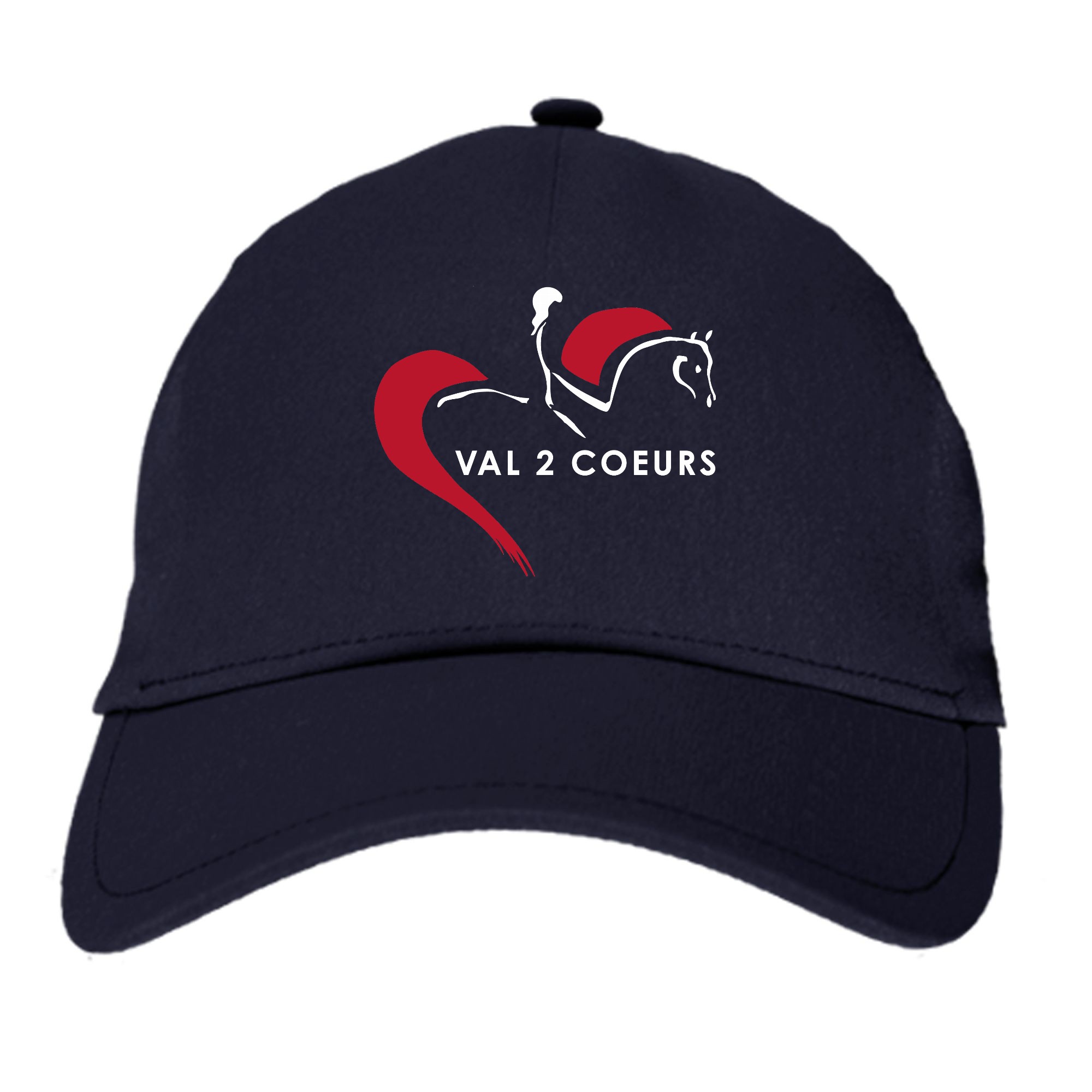 CASQUETTE - Ecurie val 2 coeurs - Navy - BF015