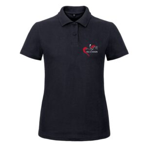 POLO (femme) - Ecurie val 2 coeurs - Navy - BCI1F
