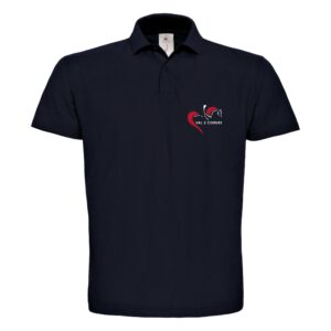 POLO (enfant) - Ecurie val 2 coeurs - Navy - BCK424