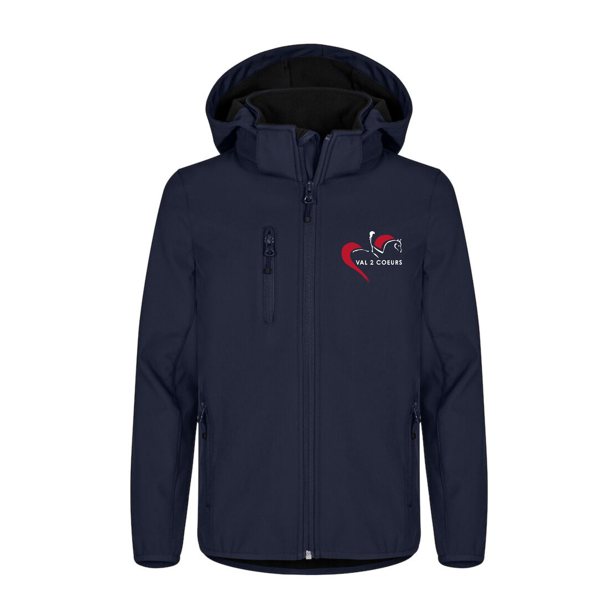 SOFTSHELL ''Classic'' (enfant) - Ecurie val 2 coeurs - Navy - 0200909