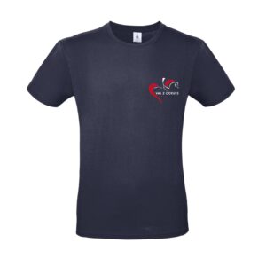 T-SHIRT (enfant) - Ecurie val 2 coeurs - Navy - BC03TK