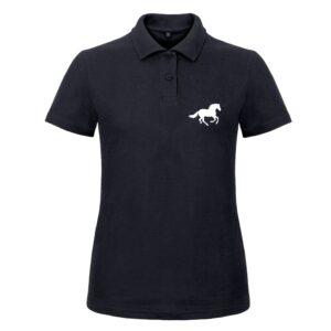 Polo premium (femme) - ELEVAGE DE LA BRENN - Navy - BCW463