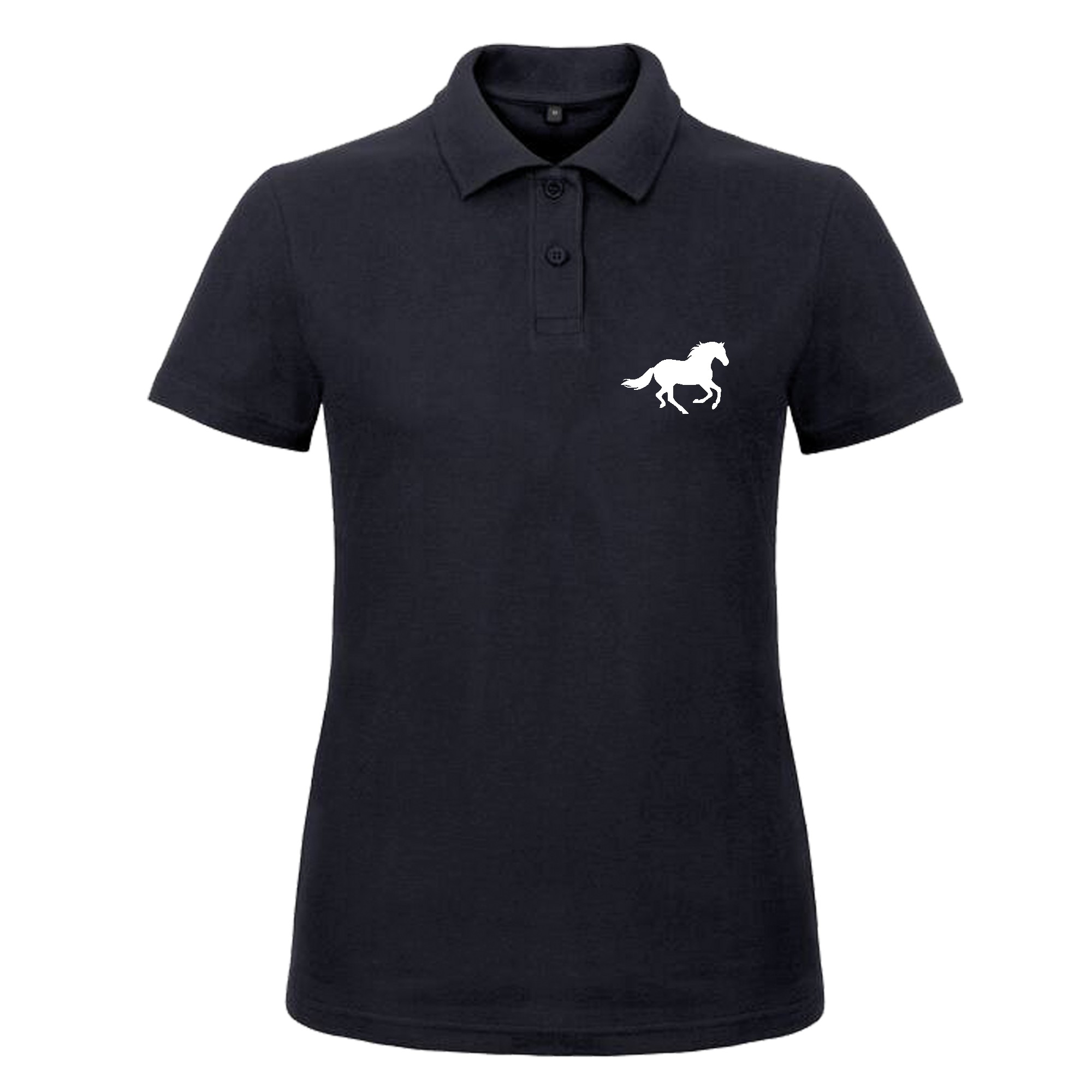 Polo premium (femme) - ELEVAGE DE LA BRENN - Navy - BCW463