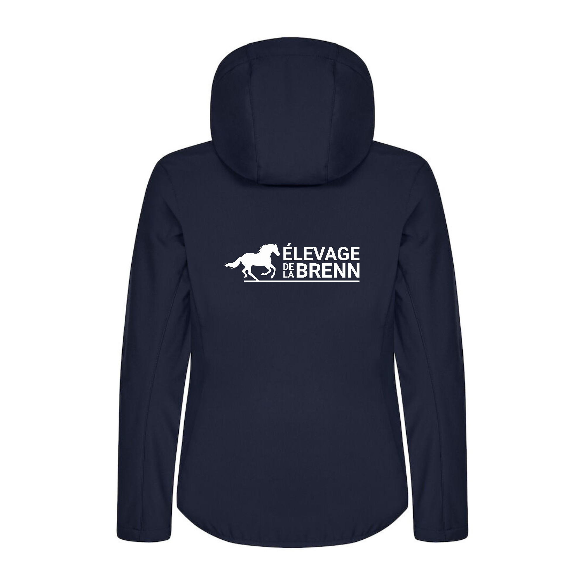 SOFTSHELL "Classic" (femme) - ELEVAGE DE LA BRENN - Navy - 0200917 – Image 3