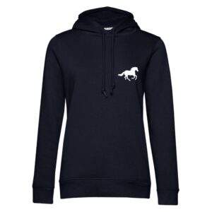 SWEAT A CAPUCHE (femme) – ELEVAGE DE LA BRENN - Navy - BCW34B